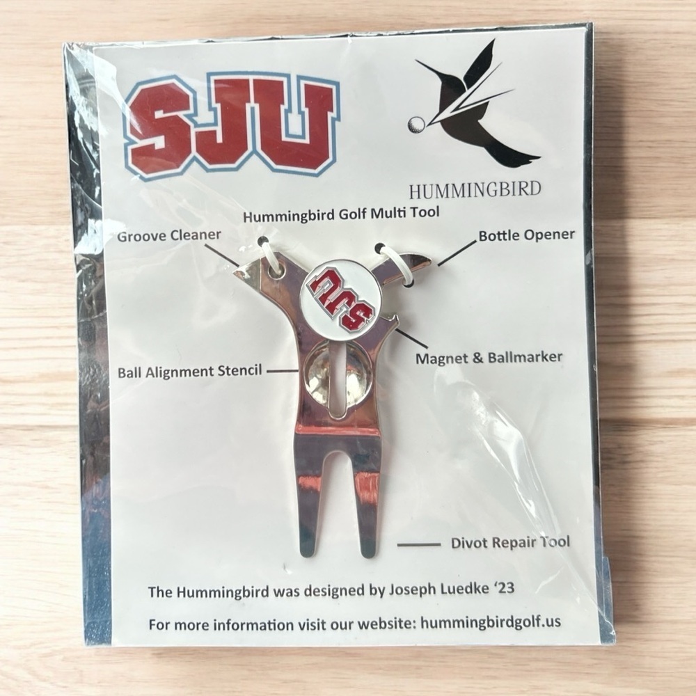 Hummingbird Golf Multi Tool with “SJU St. John University” Logo New in package.